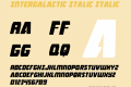 Intergalactic Italic