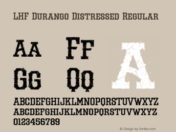 LHF Durango Distressed