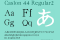 Caslon 44