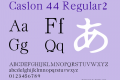 Caslon 44