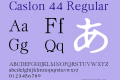 Caslon 44