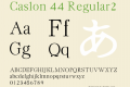 Caslon 44