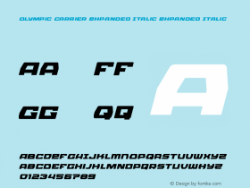 Olympic Carrier Expanded Italic