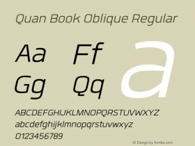 Quan Book Oblique