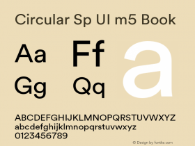 Circular Sp UI m5