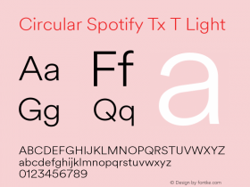 Circular Spotify Tx T