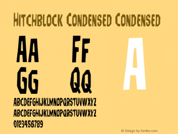 Hitchblock Condensed