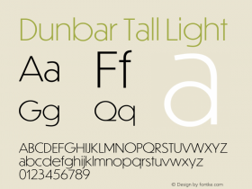 Dunbar Tall