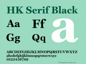 HK Serif