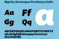 BigCity Grotesque Pro Heavy