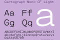 Cartograph Mono CF