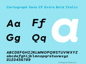 Cartograph Sans CF