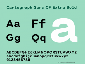 Cartograph Sans CF