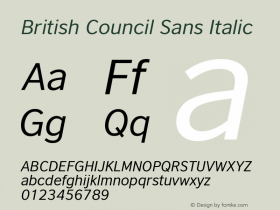 British Council Sans