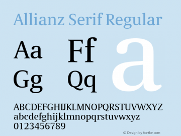 Allianz Serif