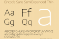 Encode Sans SemiExpanded