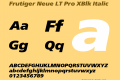 Frutiger Neue LT Pro