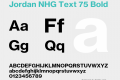 Jordan NHG Text