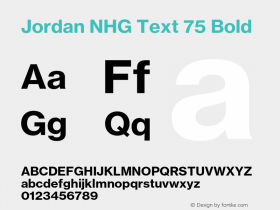 Jordan NHG Text