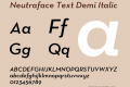 Neutraface Text