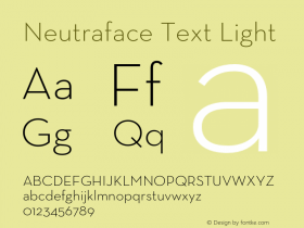 Neutraface Text