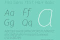 Fira Sans TEST