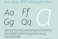 Fira Sans TEST