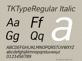 TKTypeRegular