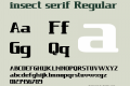 insect serif