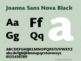 Joanna Sans Nova