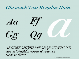 Chiswick Text