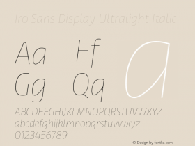 Iro Sans Display