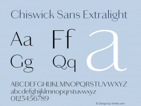 Chiswick Sans