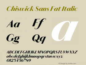 Chiswick Sans