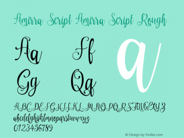 Amirra Script