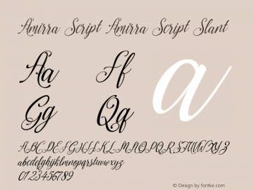 Amirra Script