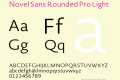 Novel Sans Rounded Pro