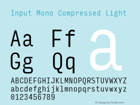 Input Mono Compressed