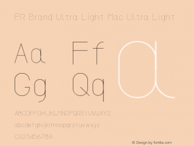 ER Brand Ultra Light Mac