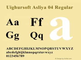 Uighursoft Asliya 04