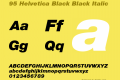 95 Helvetica Black