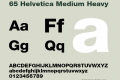 65 Helvetica Medium