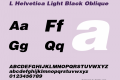 L Helvetica Light