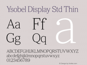 Ysobel Display Std