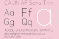 CAIJIN AF Sans