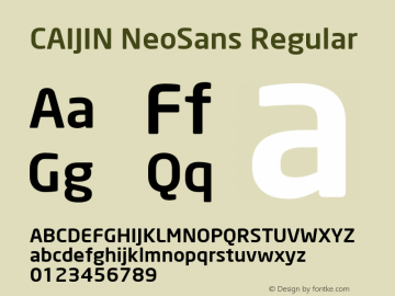 CAIJIN NeoSans