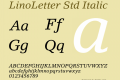 LinoLetter Std