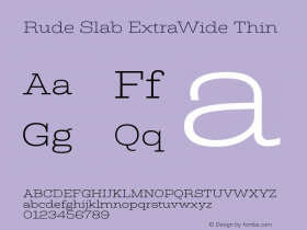 Rude Slab ExtraWide