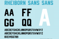 Rheiborn Sans