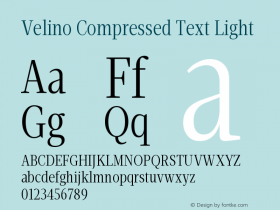 Velino Compressed Text